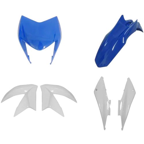 Kit Carenagem Bros 150 2014 Azul