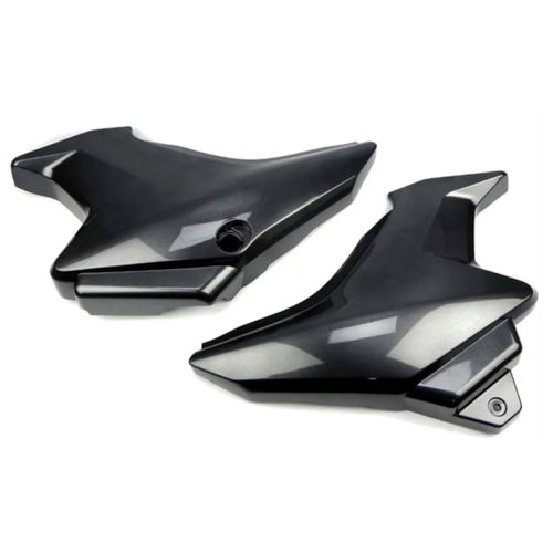 Tampa Lateral Factor 125 13/16 Preto Injetado Par