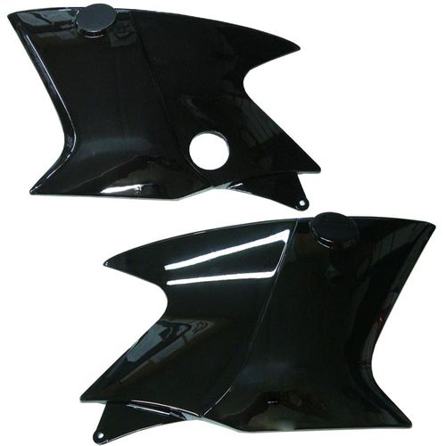 Aba Tanque Factor 125 Preto 2013 a 2017 Vermelho Blue Flex Par