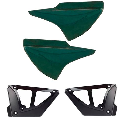 Tampa Lateral Com Complemento Titan150 Verde 2005