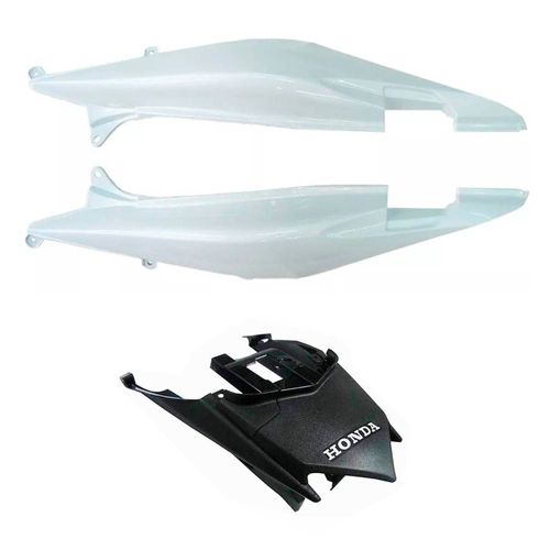 Rabeta Cb300 Com Acabamento Lanterna Branco Perola 2014