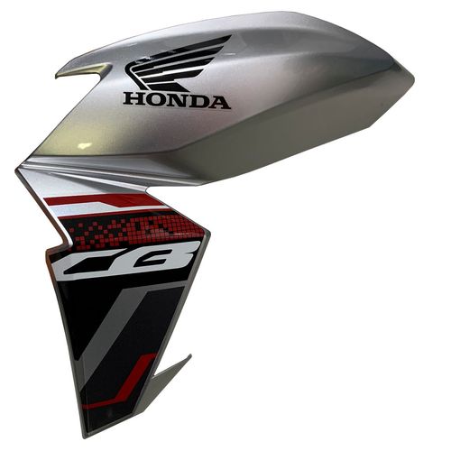 Aba Tanque Cb250 F Twister Prata 2022 Esquerda Original