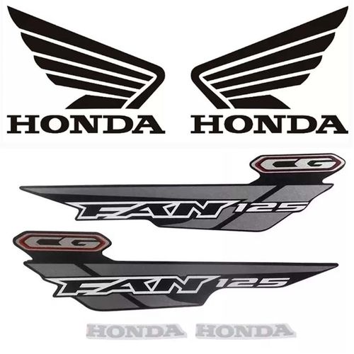 Faixa Adesiva Fan 125 2014 Ks Cores