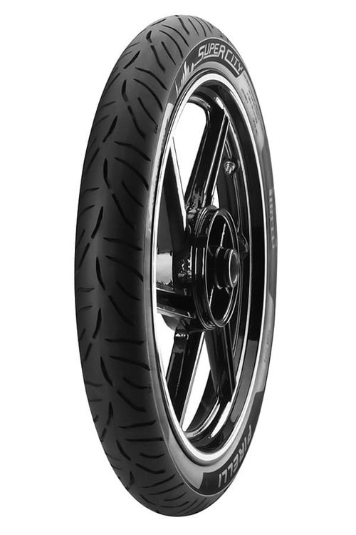 Pneu Pirelli 90/90/18 Super City Titan Fan Ybr Traseiro Com Camara