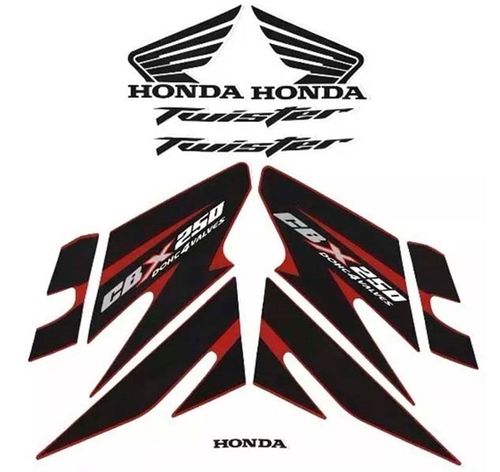Faixa Adesiva Cbx250 Twister 2001 a 2008 Varias Cores