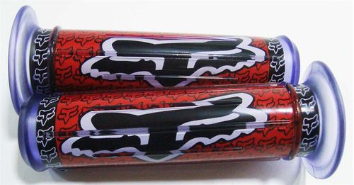 Manopla Silicone Fox Racing Vermelha