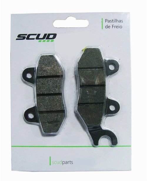 Pastilha Freio Cbx250 Twister Cb300 Ninja 250 300 Ybr Fazer Riva Apache150 Web100 Dianteira Scud