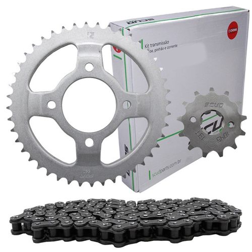 Kit Relação Cb300 Scud Aço 1045 S/ Retentor