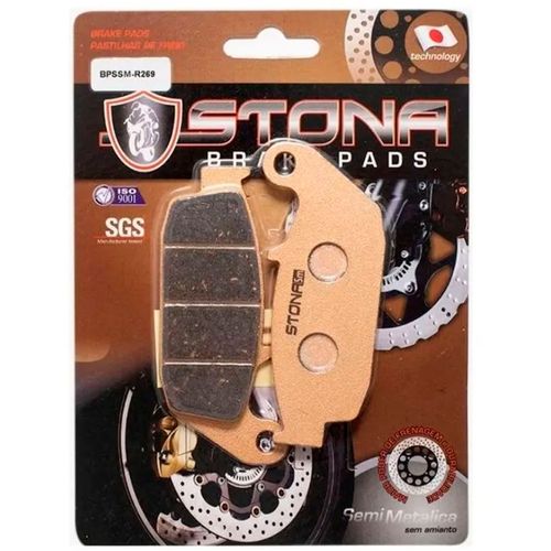Pastilha Freio Haojue Chopper 150 Traseira Stona