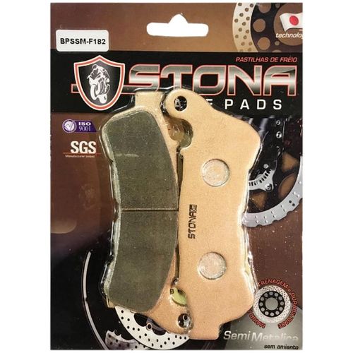 Pastilha Freio Hornet 07 Cb300 Xre300 c/ Abs Cbr900 Stona