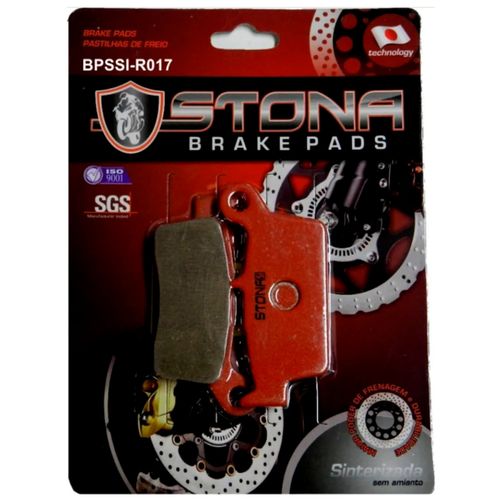 Pastilha Freio Nx4 Falcon Xre 300 S/ Abs Traseira Stona Sinterizada