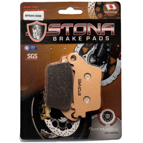 Pastilha Freio Hornet 08 S/ Abs Cbr 600 Cbr 1000 Zx10 Gsx-R 600 750 1000 Stona