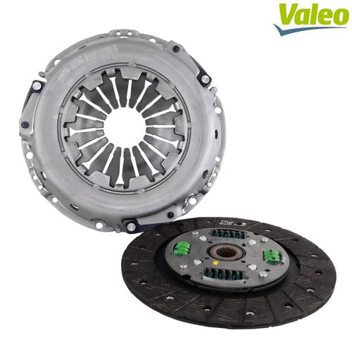 Kit de Embreagem Platô e Disco Valeo Palio Siena Idea Punto Linea Bravo Doblo Strada Weekend e Adventure Motores EtorQ com Câmbio Dualogic