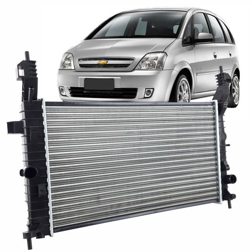 Radiador Delphi Chevrolet Meriva Todos 1.4 e 1.8 2002 até 2012