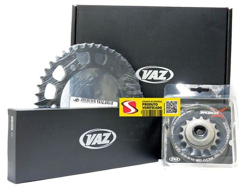 Kit Relação Completa Vaz Xtreme Aço 1045 C/ Retentor Xre300