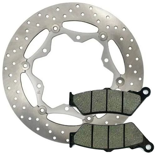 Disco Freio Xt 660 + Pastilha Freio Dianteira Diafrag