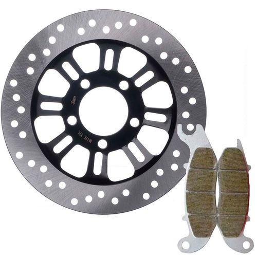Disco Freio Titan150 Mix, Fan150 2009 a 2016 Com Pastilha Freio