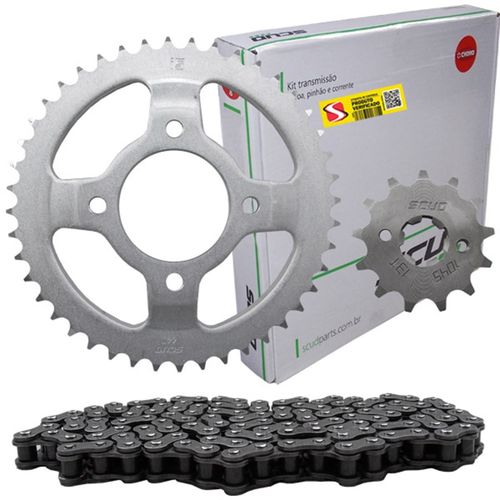 Kit Relação Lander 250 Teneré 250 Scud Sem Retentor Passo 520
