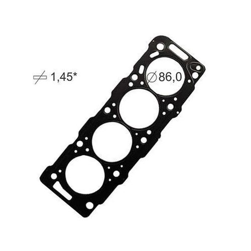 JUNTA DO CABECOTE - GM TRACKER/ SUZUKI VITARA 2.0 8V RHZ TURBO DIESEL APOS 2000 | INOX 1.45MM 4PIC - BASTOS