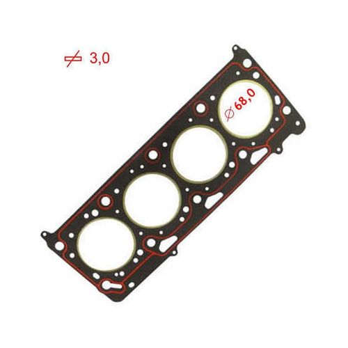 JUNTA DO CABECOTE - 3 00 MM VW GOL SAVEIRO PARATI AT VHT MI TURBO 1.0 8V E16V APOS 1997 POWER TREND  - BASTOS