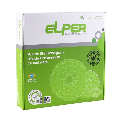 KIT EMBREAGEM POLO I-MOTION 1.6 8V 2011 2012 2013 2014 2015 - 62223 - 80444
