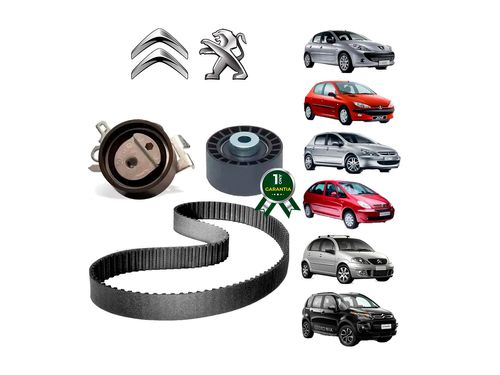 RANALLE - RK9506 - KIT DE DISTRIBUIÇÃO AIRCROSS 1.6 16V 10... / BERLINGO 1.6 16V 05/07 / C3 1.6 16V 03/12 / ...