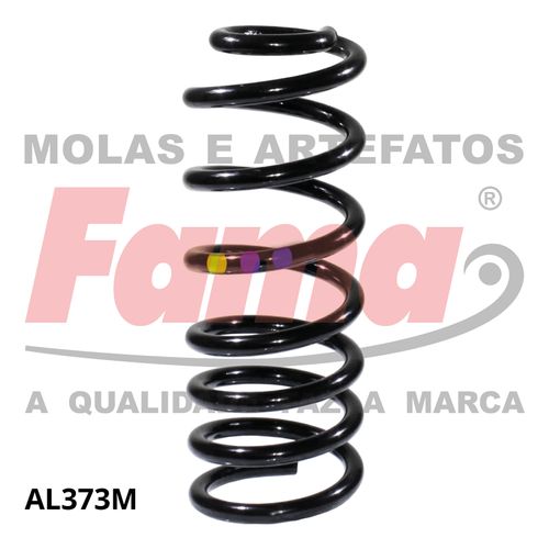 MOLA SUSPENSAO TRASEIRA / UNO 10- MOD.NOVO / FAMA AL373M