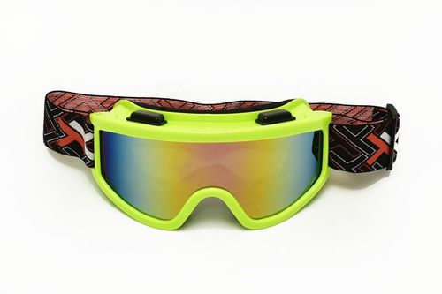 Óculos Mattos Racing Mx Com Lente Espelhada - Fluor