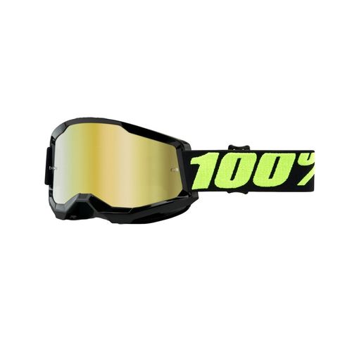 Óculos 100% Strata 2 Upsol Lente Espelhada - Preto