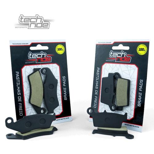 Kit Pastilha de Freio Traseira e Dianteira KTM Off Road Tech Ride