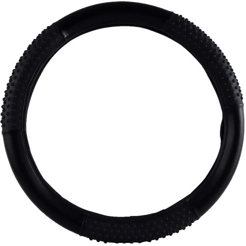 Capa para Volante com Massageador na Cor Preto Tamanho 38cm