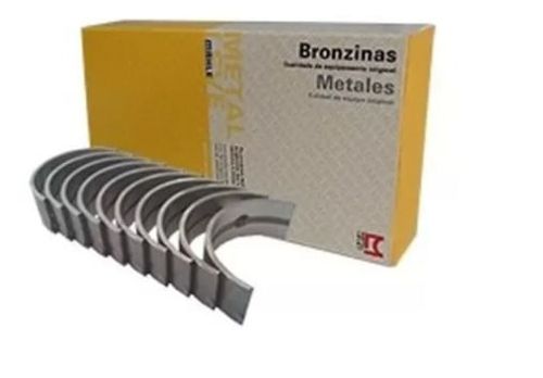 Jogo de Bronzina de Fixo  Courier, Ecosport, Escort,Fiesta,Focus,Ka  1997 até 2015 Medida 0,25