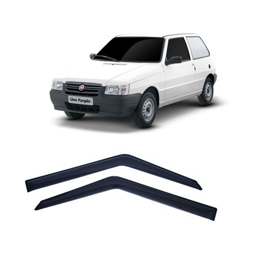 Calha de Chuva 2 Portas Fiat Uno Todos 85 até 2013 Elba Todos 86 até 96 Premio Todos 85 até 95