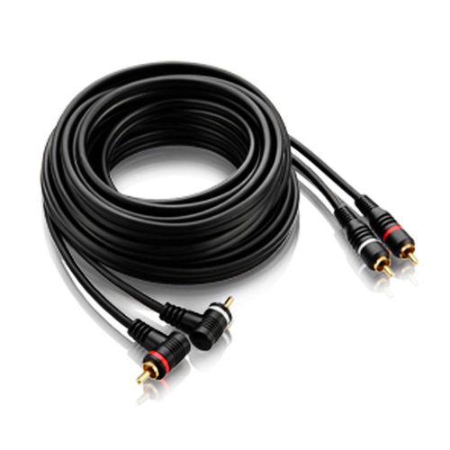 Cabo RCA de 5 Metros Para Som Automotivo - Multilaser