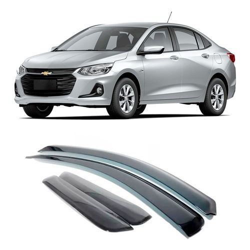 Calha de Chuva 4 Portas-Onix Plus 2019 em Diante