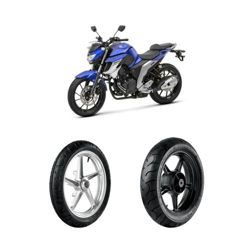 Par de pneus Cb 250 Twister 140/70-17 + 110/70-17 Sportíssimo Maggion