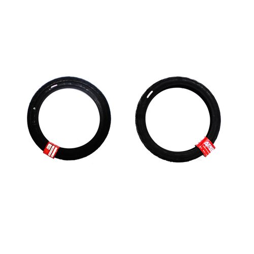 Pneu 80/100 Aro 18 Dianteiro + Pneu 90/90 Aro 18 Traseiro Kenda