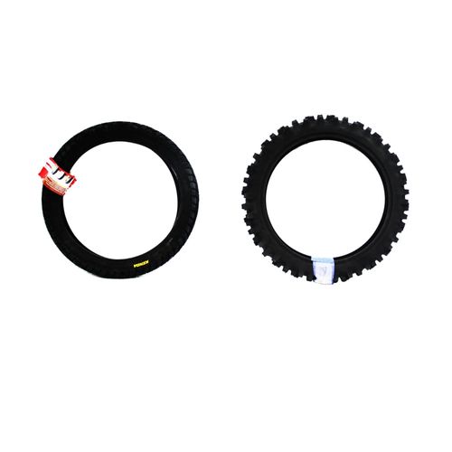 Pneu 90/90 Aro 19 Dianteiro + Pneu 110/90-19 K760 Trakmaster Traseiro Kenda