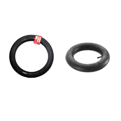 Pneu 80/100 Aro 18tl Dianteiro Kenda + Câmara Ar Pirelli Aro18 71648