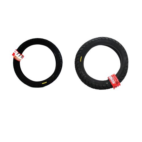 Pneu 90/90 Aro 19 Dianteiro + Pneu Bros 110/90-17 K761 Dual Sport Traseiro Kenda