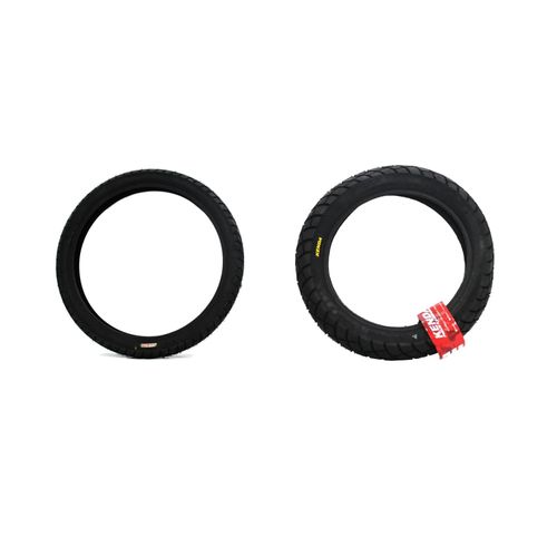 Pneu 90/90 Aro 21 Dianteiro + Pneu Bros 110/90-17 K761 Dual Sport Traseiro Kenda