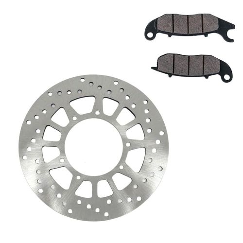 Kit Disco de Freio + Pastilha Dianteiro XTZ 150 Crosser