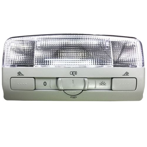 Luz Interna de Teto e de Leitura com Sensor Cinza Perola - Original VW