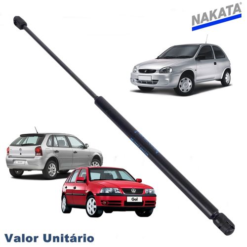 Amortecedor do Porta Malas Nakata Gol G3 e G4 com Limpador Traseiro e Corsa Hatch 2 Portas 1994 até 2002