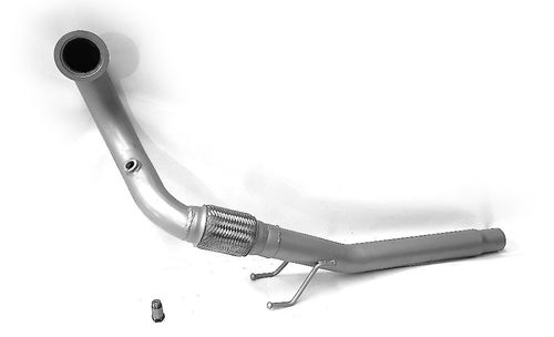 Downpipe Polo Virtus Nivus T-Cross 1.0 Tsi Turbo Aço Carbono 2,5 Polegadas