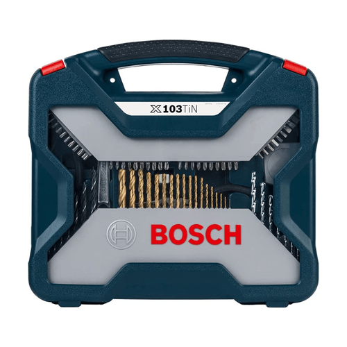 Jogo de Pontas e Brocas com 103 Peças X-Line Titânio - Bosch