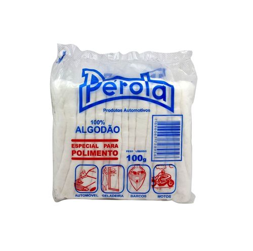 Algodão p/ Polimento 100g Perola 240001