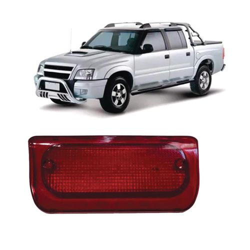 Lente da Lanterna Luz Freio Teto Break Light S10 Antiga