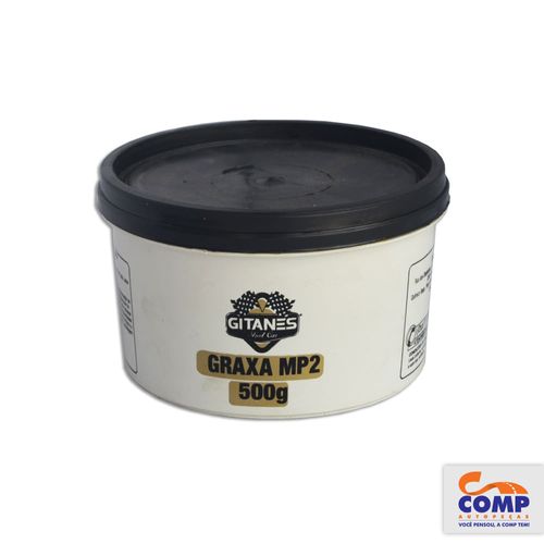 Graxa MP2 Gitanes 500g Lítio Grau NLGI Setor Automobilístico Industrial 7301