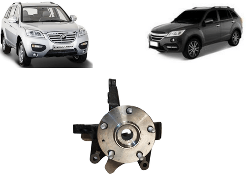 Cubo De Roda Rolamento manga de eixo Diant. Esq.- Lifan X60
